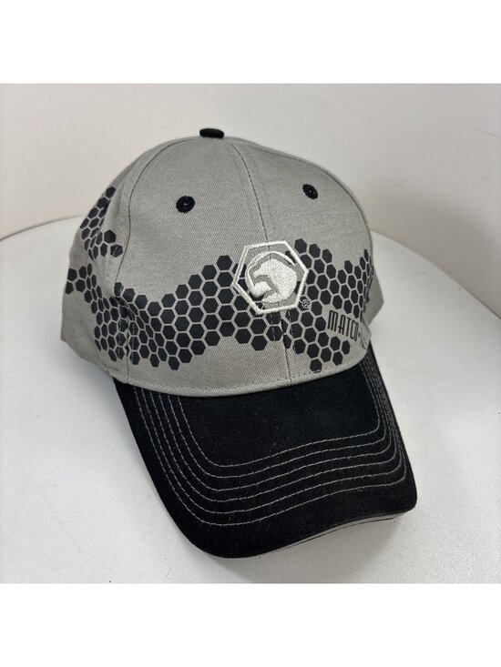 Matco Tools Other - MATCO Tools Embroidered Cap Gray Honeycomb Hook & Loop Adjustable 100% Cotton